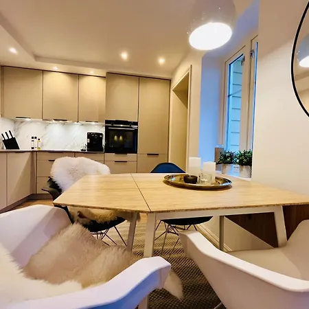 아파트 Eksklusiv Sentralt I 베르겐