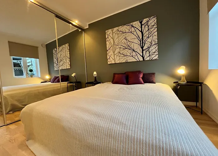 아파트 Eksklusiv Sentralt I 베르겐