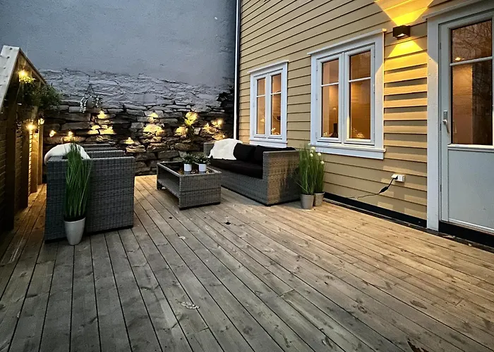 아파트 Eksklusiv Sentralt I 베르겐